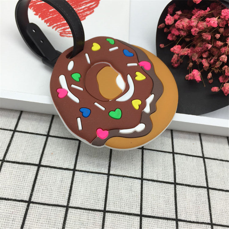 Donut Luggage Tags