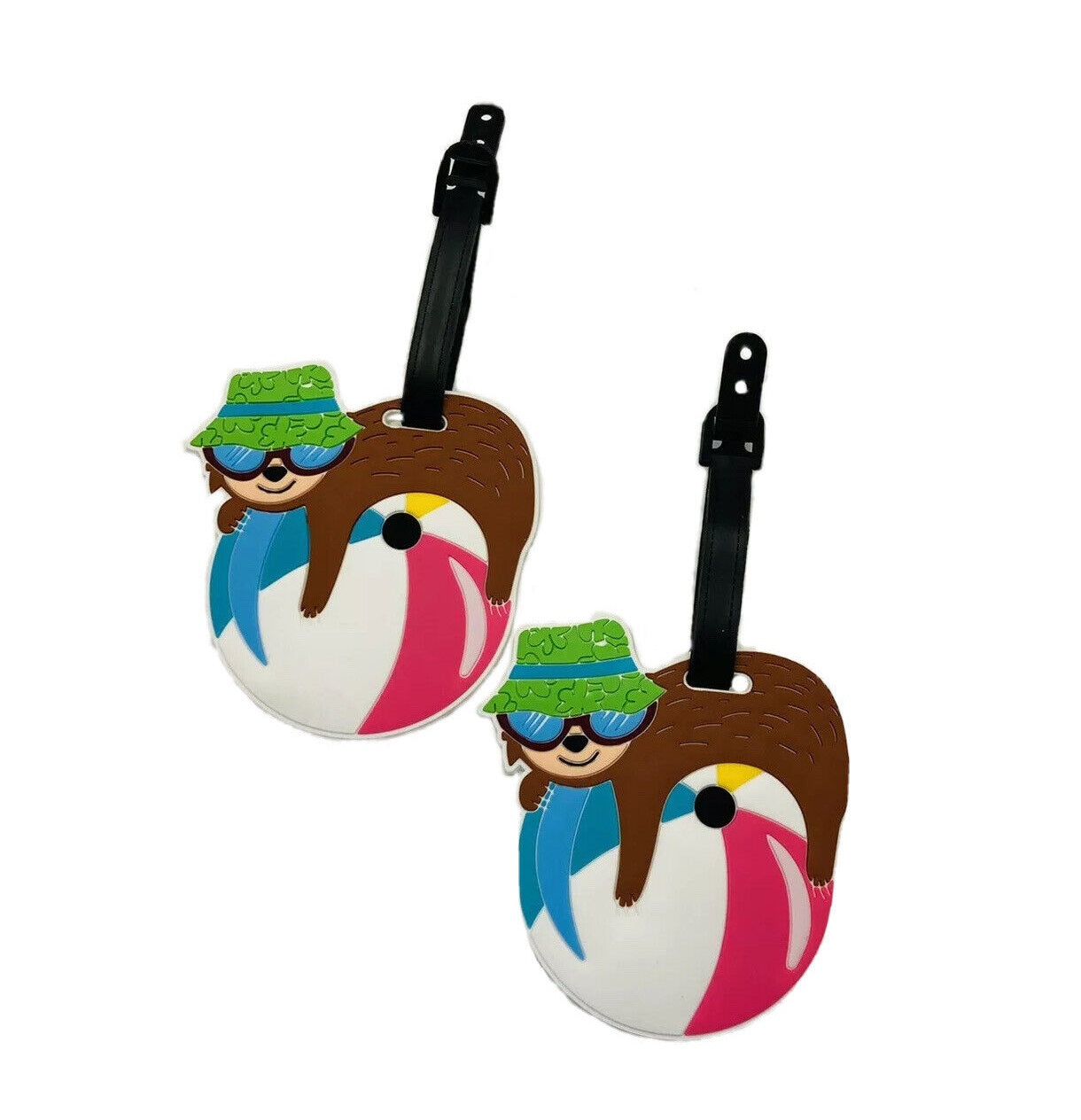 Sloth Print Luggage Tags (2 Pack)