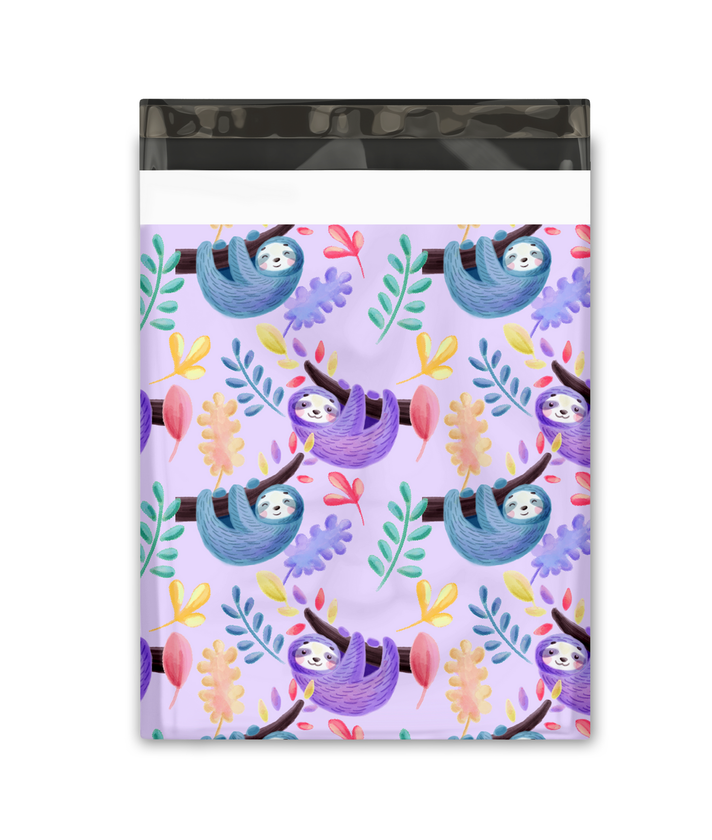 Sloth Print Bubble Mailers (50 Pack)
