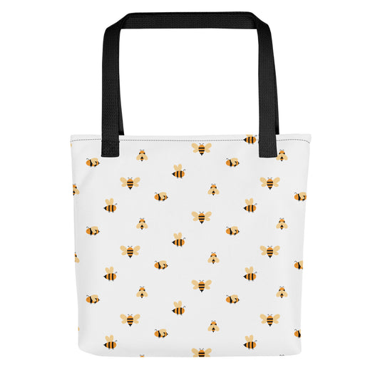 Bee Print Tote Bag