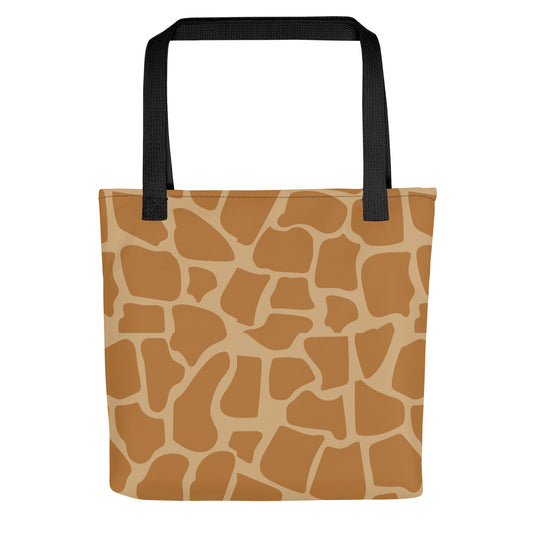 Giraffe Print Tote Bag